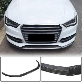 Lip spoiler del paragolpes delantero Lip V1 (para S-Line Sedan 2012-2016, Carbono) Audi A3 2012-2020 foto 1