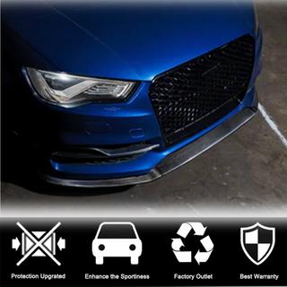 Lip spoiler del paragolpes delantero Lip V1 (para S-Line Sedan 2012-2016, Carbono) Audi A3 2012-2020 foto 3