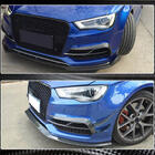 Audi A3 2012-2020 Molduras para antinieblas (para S-Line Sedan 2012-2016, Carbon) foto 4