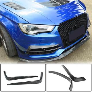 Molduras para antinieblas (para S-Line Sedan 2012-2016, Carbon) Audi A3 2012-2020 foto 1