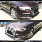 Audi A3 2012-2020 Lip delantero para paragolpes Lip V3 (para S-Line Sedan 2017-2020, Carbono) foto 4