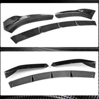 Labio delantero para paragolpes Lip V2 (para S-Line Sedan 2017-2020, Carbono) Audi A3 2012-2020 foto 3