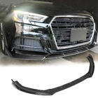Audi A3 2012-2020 Lip spoiler delantero Lip V1 (para S-Line 2017-2020 Sedan, Carbono) foto 1