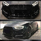 Audi A3 2012-2020 Lip spoiler delantero Lip V1 (para S-Line 2017-2020 Sedan, Carbono) foto 7