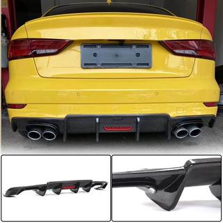 Difusor trasero V3 para S-Line Sedan 2017-2020 (Carbono) Audi A3 2012-2020 foto 1