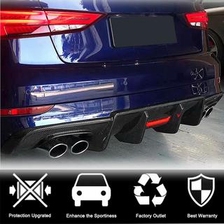 Difusor trasero V3 para S-Line Sedan 2017-2020 (Carbono) Audi A3 2012-2020 foto 2