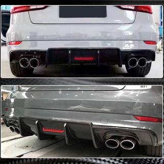 Difusor trasero V3 para S-Line Sedan 2017-2020 (Carbono) Audi A3 2012-2020 foto 4