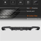 Audi A3 2012-2020 Difusor de parachoques trasero V2 (para S-Line Sedan 2017-2020, Carbono) foto 5