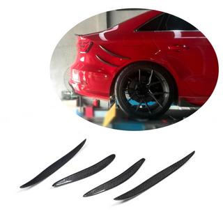 Difusor trasero (para S-Line Sedan 2012-2016, Carbono) Audi A3 2012-2020 foto 1