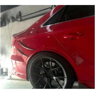 Difusor trasero (para S-Line Sedan 2012-2016, Carbono) Audi A3 2012-2020 foto 2