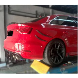 Difusor trasero (para S-Line Sedan 2012-2016, Carbono) Audi A3 2012-2020 foto 3