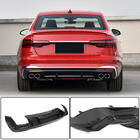 Audi A4 B10 2024- Difusor Trasero V1 (para S-Line, Carbono) foto 1