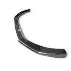 Audi A4 B8 2007-2015 Labio de parachoques delantero (para S-Line 2007-2011, Carbono) foto 5