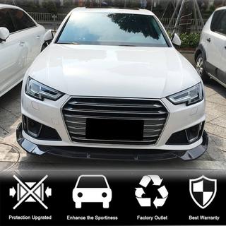 Lip spoiler delantero para paragolpes delantero Lip V1 (para S-Line Sedan 2015-2019, Carbono) foto 2