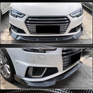 Lip spoiler delantero para paragolpes delantero Lip V1 (para S-Line Sedan 2015-2019, Carbono) foto 3