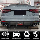 Audi A4 B10 2024- Difusor Trasero V3 (para S-Line, Carbono) foto 2