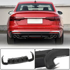 Audi A4 B10 2024- Difusor Trasero V2 (para S-Line, Carbono) foto 1