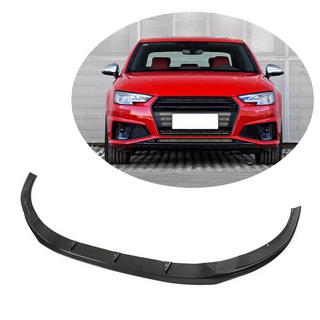 Lip delantero de paragolpes Lip V6 (para S-Line Sedan 2015-2019, Carbono) foto 1