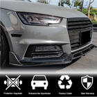 Audi A4 B9 2015-2024 Lip spoiler del paragolpes delantero Lip V2 (para S-Line Sedan 2015-2019, Carbono) foto 3