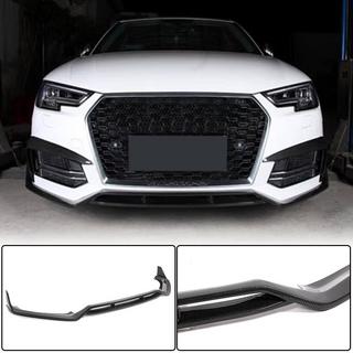 Lip spoiler del paragolpes delantero Lip V2 (para S-Line Sedan 2015-2019, Carbono) foto 2