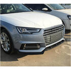 Audi A4 B9 2015-2024 Lips del parachoques delantero Lip V5 (para S-Line Sedan 2015-2019, Carbono) foto 3