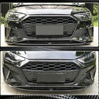 Audi A4 B9 2015-2024 Lip delantero de parachoques Lip V2 (para S-Line Sedan 2019-2024, Carbono) foto 4
