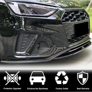 Lip delantero de parachoques Lip V2 (para S-Line Sedan 2019-2024, Carbono) foto 3