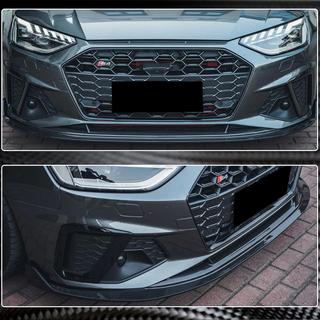 Lip delantero de paragolpes Lip V1 (para S-Line Sedan 2019-2024, Carbono) foto 4