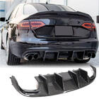 Audi A4 B8 2007-2015 Difusor Trasero V2 (para S4 2009-2012, Carbono) foto 1