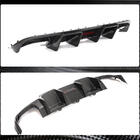 Audi A4 B8 2007-2015 Difusor Trasero V2 (para S4 2009-2012, Carbono) foto 7