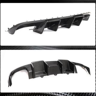 Difusor Trasero V2 (para S4 2009-2012, Carbono) foto 2