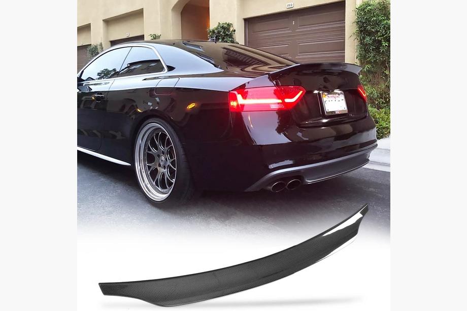 Audi A4 B8 2007-2015 Alerón trasero (para S4 2013-2016, Carbono) Image