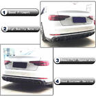 Audi A4 B9 2015-2024 Difusor de parachoques trasero (para S4 2017-2020, Carbono) foto 2