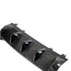 Audi A5 2016-2025 Difusor Trasero de Parachoques V2 (para S-Line 2021-2025, Carbono) foto 6