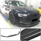 Audi A5 2007-2015 Splitter delantero Lip V4 (para S-Line 2012-2015, Carbono) foto 1