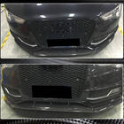 Audi A5 2007-2015 Splitter delantero Lip V4 (para S-Line 2012-2015, Carbono) foto 3