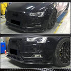 Audi A5 2007-2015 Splitter delantero Lip V4 (para S-Line 2012-2015, Carbono) foto 4