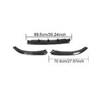 Audi A5 2007-2015 Splitter delantero Lip V4 (para S-Line 2012-2015, Carbono) foto 6