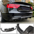 Audi A5 2007-2015 Difusor Trasero V3 (para S-Line 2012-2015, Carbono) foto 1
