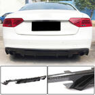 Audi A5 2007-2015 Difusor Trasero de Parachoques V2 (para S-Line 2012-2015, Carbono) foto 1