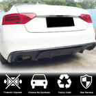 Audi A5 2007-2015 Difusor Trasero de Parachoques V2 (para S-Line 2012-2015, Carbono) foto 2