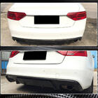 Audi A5 2007-2015 Difusor Trasero de Parachoques V2 (para S-Line 2012-2015, Carbono) foto 3