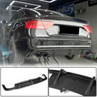 Audi A5 2007-2015 Difusor Trasero de Parachoques V1 (para S-Line 2012-2015, Carbono) foto 1