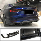 Audi A5 2016-2025 Difusor Trasero de Parachoques V2 (para S-Line 2016-2020, Carbono) foto 2