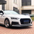 Audi A5 2016-2025 Labio Delantero V2 (para S-Line 2021-2025, Carbono) foto 4