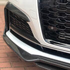 Audi A5 2016-2025 Labio Delantero V2 (para S-Line 2021-2025, Carbono) foto 5