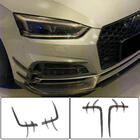 Audi A5 2016-2025 Extensiones Flap V2 para parachoques delantero (para S-Line 2016-2020, Carbono) foto 1
