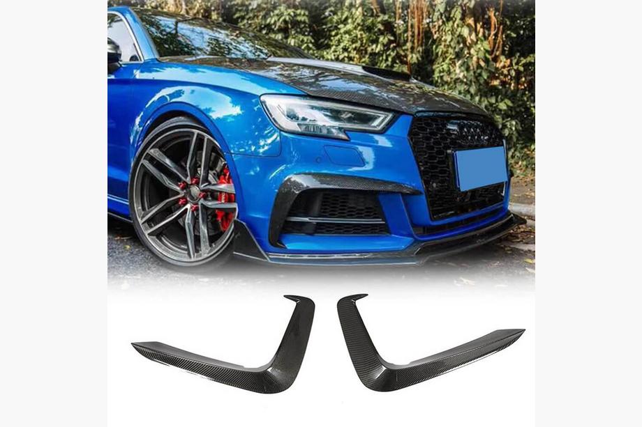 Audi A5 2016-2025 Splitters delanteros de parachoques (FRP) Image