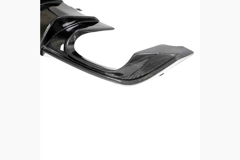 Audi A5 2016-2025 Difusor Trasero de Parachoques V1 (para S-Line 2016-2020, Carbono) Foto 12