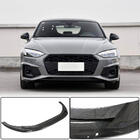 Audi A5 2016-2025 Labio Parachoques Delantero V3 (para S-Line 2021-2025, Carbono) foto 1